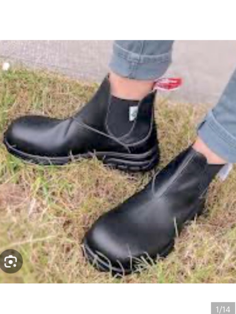 NWOT WILLOW Walk Black Maddy Work Canada Made Boots Size 5.5E